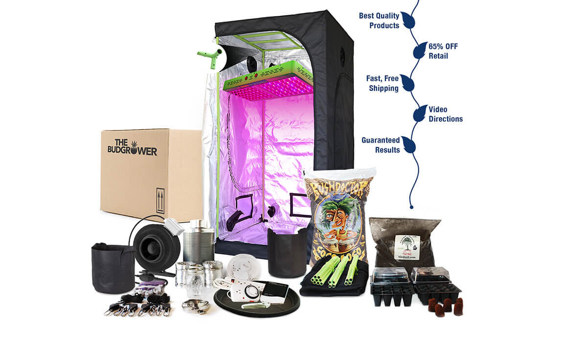 LED Indoor Grow Kit The Bud Grower