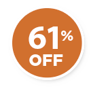 61 Percent Off