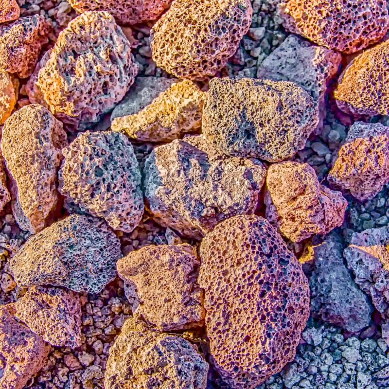 Lava rocks