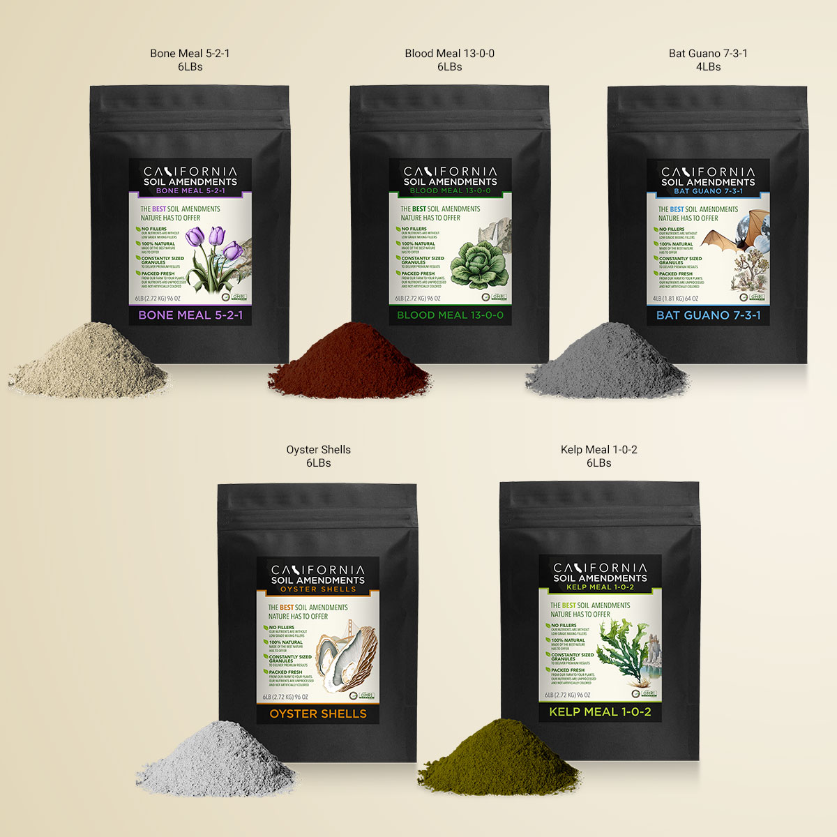 Soil Amendments Bundle
