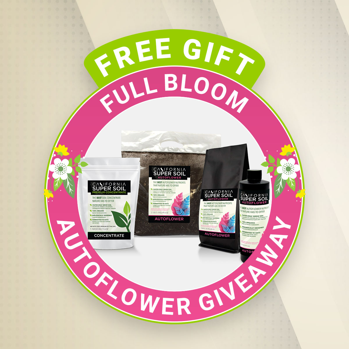 Full Bloom - AutoFlower Giveaway Full Bloom - AutoFlower Giveaway