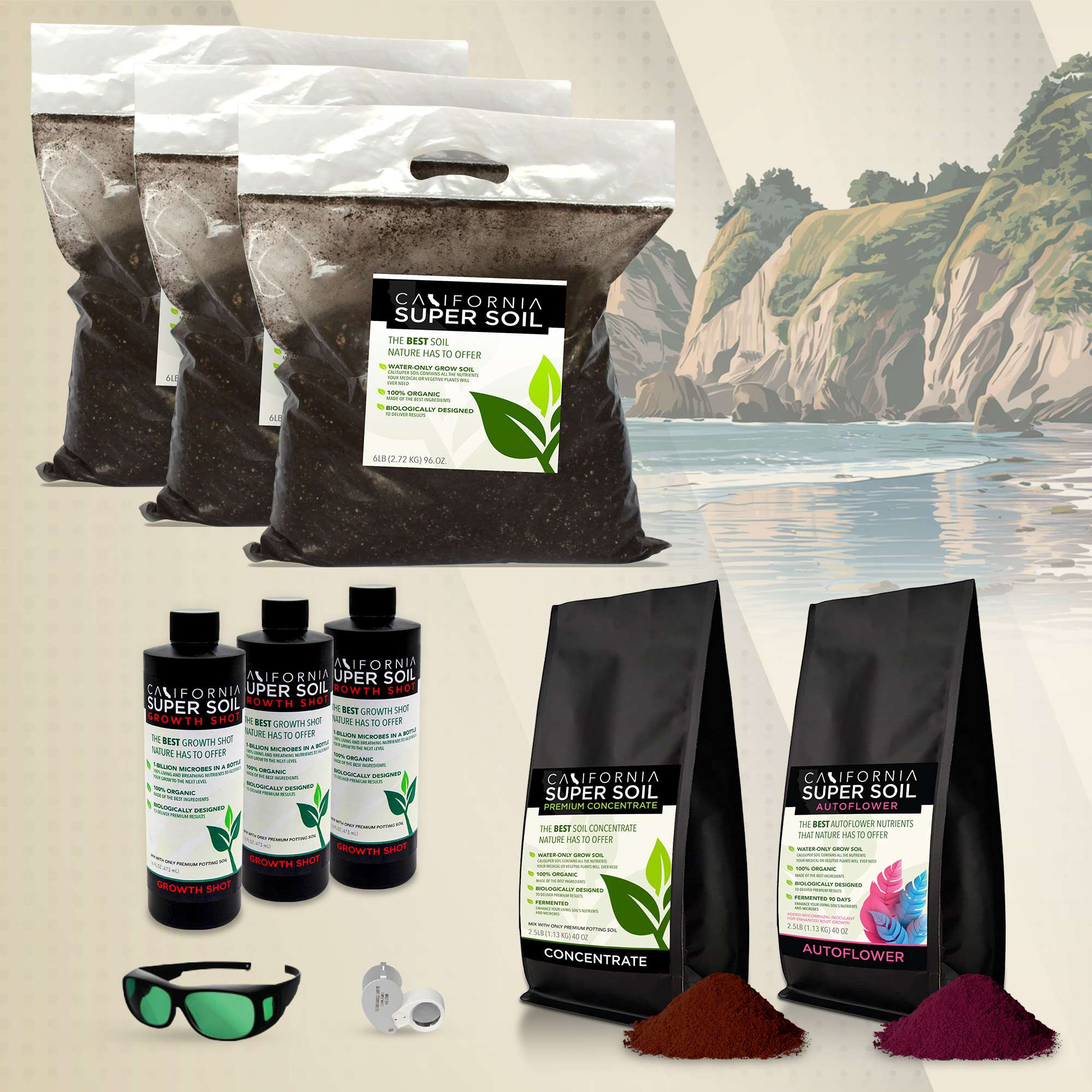 Cali Super Soil Portfolio Pack