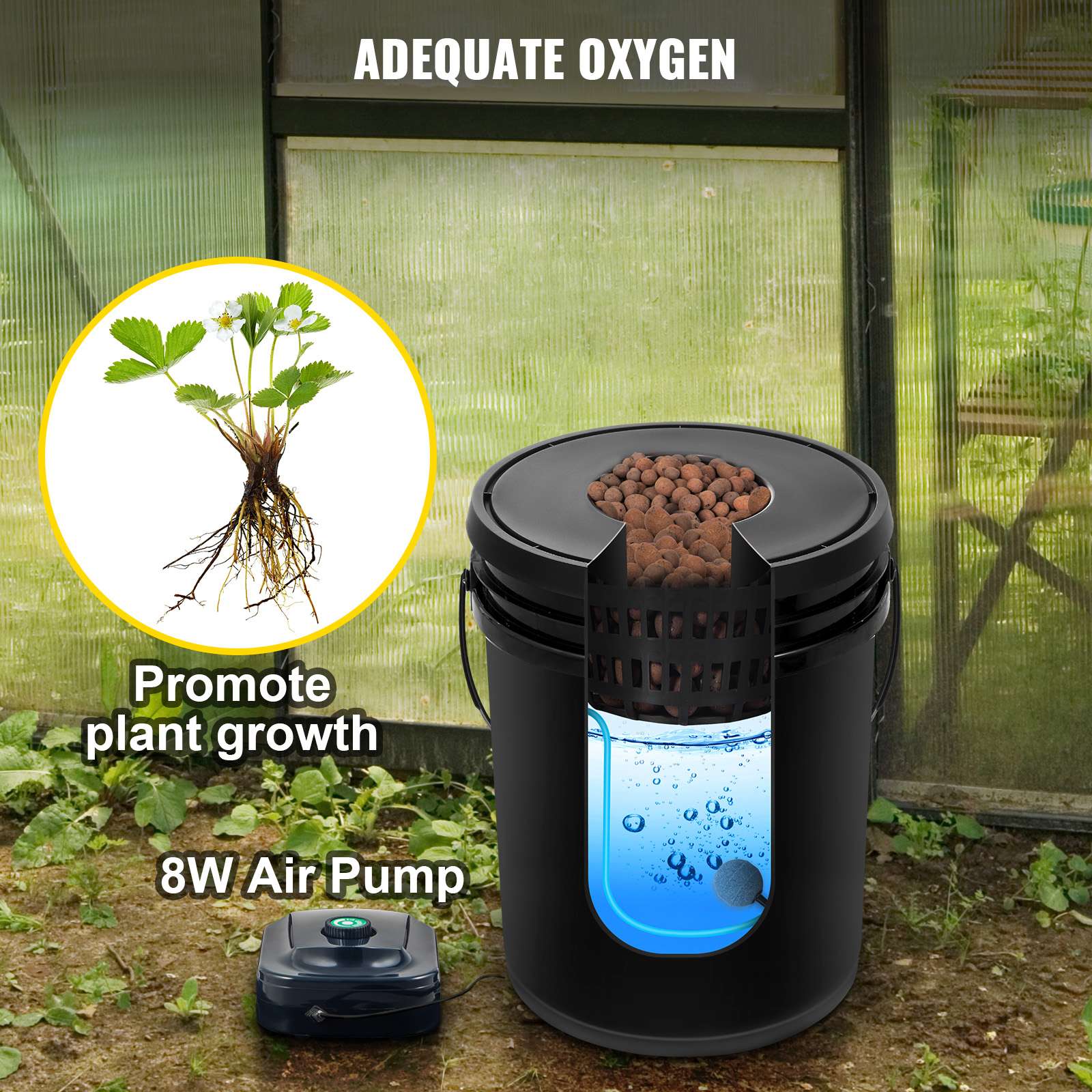 Hydroponic Grow Kit - Adequate Oxygen Hydroponic Grow Kit - Adequate Oxygen